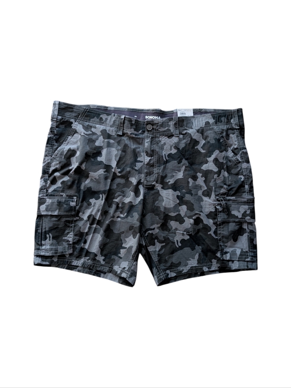 Sonoma Flexwear Men's Camo Cargo Shorts NWT